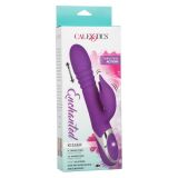 CalExotics Enchanted Kisser - вібратор кролик з поштовховими рухами і обертанням, 12,75х3, 75 см
