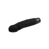 Вібратор - M-Mello Thick Realistic Dildo 8" Black