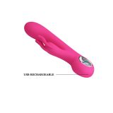 Комп'ютерний вібратор - Pretty Love Carina Silicone Vibrator Pink