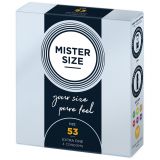 Розпродаж!!! Презервативи Mister Size - pure feel - 53 (3 шт) (термін 05.2026) Розпродаж!!! Презервативи Mister Size - pure feel - 53 (3 шт) (термін 05.2026)