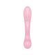 Двосторонній вібратор-кролик Satisfyer Triple Oh Pink (м'яте паковання!!!)