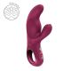 Вибратор-кролик Fun Factory MISS BI Wine Red, 2 независимых мотора, диаметр 4,2 см