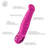 Вібратор точки G Fun Factory PATCHY PAUL Magenta, гнучкий, 12 режимів Вібратор точки G Fun Factory PATCHY PAUL Magenta, гнучкий, 12 режимів