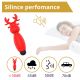 Міні-вібратор - Erospace Sweet Play Mini Reindeer Vibrator A10