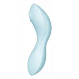 Вакуумний кліторальний вібратор - Satisfyer Curvy Trinity 5+ Blue (App) Вакуумний кліторальний вібратор - Satisfyer Curvy Trinity 5+ Blue (App)