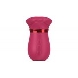 Вакуумний стимулятор з язичком - Air Tongue 360 Vibe Pink