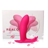 Стимулятор для клитора Realov Lydia I - Smart Butterfly Vibe - App Control (розовый)