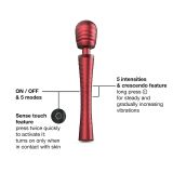 Вібромасажер MAN.WAND EDGY Velvet Red