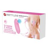 Секс набір - Pretty Love Imonie 3 in 1 Nipple Clamp & Bullet Vibrator Set