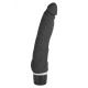 Силиконовый вибратор Classic Slim, 21x4 см (черный)