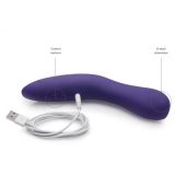 We - Vibe Rave - анатомічний вібратор для точки G, 19,3х3, 4 см
