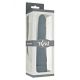 Силиконовый вибратор Classic Slim, 21x4 см (черный)