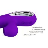 Вібратор - Pretty Love Jersey Clitoral Massager Purple