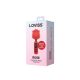 Вибромассажер Loviss Rose Mini Massage Wand Vibrator, головка в виде розы, 9 режимов
