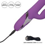 CalExotics Enchanted Kisser - вібратор кролик з поштовховими рухами і обертанням, 12,75х3, 75 см