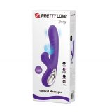 Вібратор - Pretty Love Jersey Clitoral Massager Purple