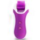 Стимулятор з імітацією оральних ласк FeelzToys - Clitella Oral Clitoral Stimulator Purple