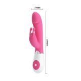 Вібратор - Pretty Love Gene Vibrator Light Pink Вібратор - Pretty Love Gene Vibrator Light Pink