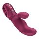 Вибратор-кролик Fun Factory MISS BI Wine Red, 2 независимых мотора, диаметр 4,2 см