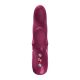 Вибратор-кролик Fun Factory MISS BI Wine Red, 2 независимых мотора, диаметр 4,2 см