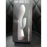 Вибратор-кролик Dorcel FLEXI RABBIT WHITE (мятая упаковка)