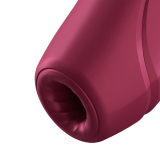 Вакуумний кліторальний вібратор - Satisfyer Curvy 1+ Rose Red (App)
