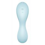 Вакуумний кліторальний вібратор - Satisfyer Curvy Trinity 5+ Blue (App) Вакуумний кліторальний вібратор - Satisfyer Curvy Trinity 5+ Blue (App)