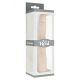 Силиконовый вибратор Classic Slim, 21x4 см (черный)
