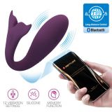 Вібратор - Pretty Love Jayleen Stimulator Dark Purple (App)