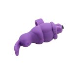 Кліторний стимулятор - Sweetie Rabbit Finger Vibrator, фіолетовий