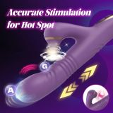Вібратор - Luna Suction Thrusting G-Spot Massager