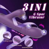 Вібратор - Luna Suction Thrusting G-Spot Massager