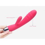 Svakom Barbara Ultra Soft - Вібратор для клітора і точки G, 18х3.6 см