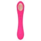 Вібратор та вакуумний кліторальний стимулятор 2-в-1 Alive Quiver Magenta Pink оновлена ​​модель