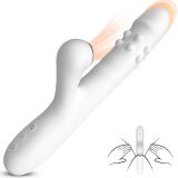 Вібратор - Silicone Vibrator 3 rotating, 7 licking functions (прим'ята упаковка)