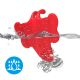 Кліторальний стимулятор - Butterfly Kiss Remote Clitoral Stimulator Red