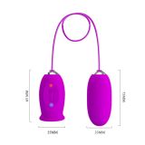 Вибратор - Pretty Love Daisy Licking Vibrator Purple