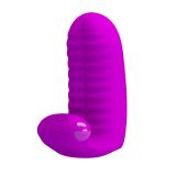 Насадка на палець - Pretty Love Abbott Double finger Silicone Vibrator Pink