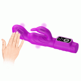 Комп'ютерний вібратор - Pretty Love Body Touch Vibrator + rabbit - purple Комп'ютерний вібратор - Pretty Love Body Touch Vibrator + rabbit - purple