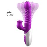 Вібратор - Silicone Vibrator, USB, 10 Function &Thrusting Function, Heating Вібратор - Silicone Vibrator, USB, 10 Function &Thrusting Function, Heating