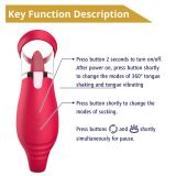 Вакуумний стимулятор з язичком - Licking Tongue Suction Vibrator Erospace Sweet Play A18 Вакуумний стимулятор з язичком - Licking Tongue Suction Vibrator Erospace Sweet Play A18