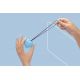Мини-вибратор «Сердечко» FairyGasm PleasureStone blue, 9 режимов, на шнурке