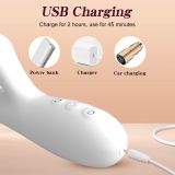 Вібратор - Silicone Vibrator 3 rotating, 7 licking functions (прим'ята упаковка)