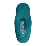 Накладний вібратор Fun Factory LAYA III Bottle Green, ефект постукування пальцем