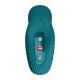 Накладний вібратор Fun Factory LAYA III Bottle Green, ефект постукування пальцем
