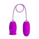 Вибратор - Pretty Love Daisy Licking Vibrator Purple