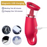 Вакуумний стимулятор з язичком - Licking Tongue Suction Vibrator Erospace Sweet Play A18 Вакуумний стимулятор з язичком - Licking Tongue Suction Vibrator Erospace Sweet Play A18