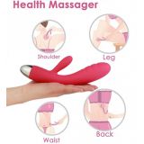 Svakom Barbara Ultra Soft - Вібратор для клітора і точки G, 18х3.6 см