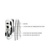 Вібратор - Alice Insects Vibrator Rotating Silver