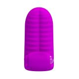 Насадка на палець - Pretty Love Abbott Double finger Silicone Vibrator Pink